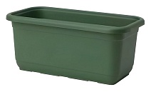 Кашпо балконное Венус эко 40 матовый зеленый