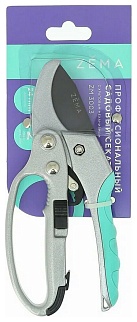 Профессиональный садовый секатор c храповым механизмом ZM 3003