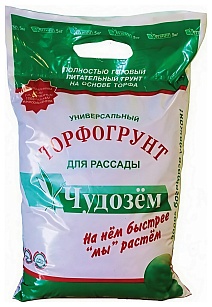 Чудозем торфогрунт универсальный, 5 л