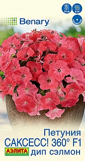 Петуния Саксесс! 360° F1 Дип Сэлмон, 7 шт.