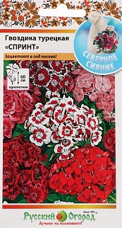 Гвоздика Турецкая Спринт, 200 шт. Русский огород