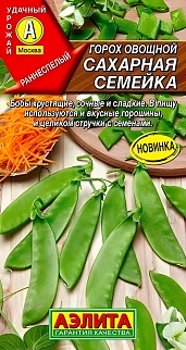 Горох овощной Сахарная семейка, 10 г