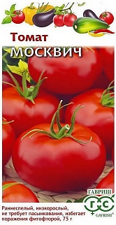 Томат Москвич, 0,05 г. Гавриш.