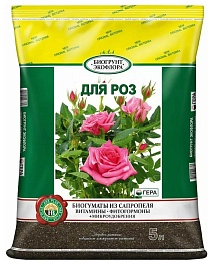 Биогрунт Экофлора для Роз, 5 л
