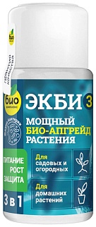 Био-комплекс Экби 3 для садовых, огородных и домашних растений, 50 мл