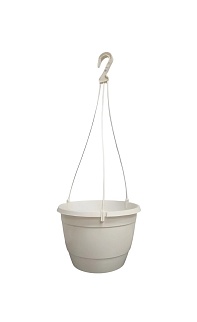 Кашпо подвесное Оптима 21 белый 3 л