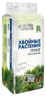 Грунт Для хвойных, 25 л Robin Green (Робин Грин)