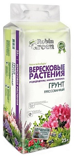 Грунт Для вересковых, 25 л Robin Green