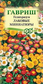 Гелихризум карликовый Лаковые Миниатюры, смесь, 0,1 г