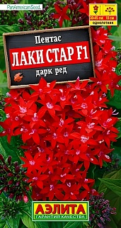 Пентас Лаки стар F1 дарк ред, 3 шт.
