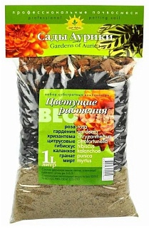 Субстрат Цветущие растения, 1 л