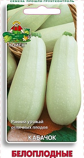 Кабачок Белоплодный, 12 шт.