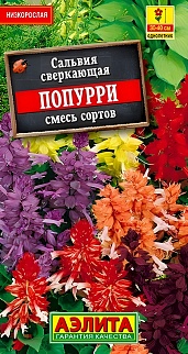 Сальвия Попурри, смесь окрасок, 0,1 г
