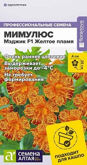 Мимулюс Мэджик F1, Желтое пламя, 7 шт. 