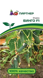 Огурец Бинго F1, 5 шт. Агрофирма Партнер.