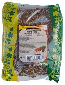 Смесь сидератов после уборки морковки и свеклы, 1 кг