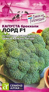 Капуста Брокколи Лорд F1, 10 шт. 