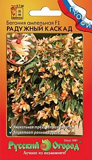 Бегония Радужный каскад F1, ампельная, 5 шт.