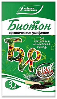 Биотон для цветочных, 3 л