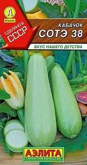 Кабачок белоплодный Сотэ 38, 1 г