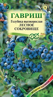 Голубика высокорослая Лесное сокровище, 30 шт. Ягодная полянка.