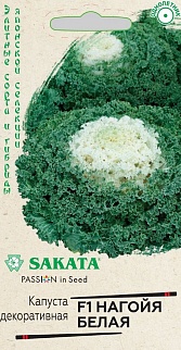 Капуста декоративная Нагойя белая F1, 6 шт. Саката.