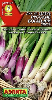 Лук на зелень Русские богатыри, смесь, 1 г