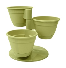 Каскад цветочный Антик, 0,9 л х 3 шт., фисташка