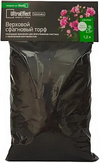 Субстрат торф верховой сфагновый BioLine, 1,2 л UltraEffect  